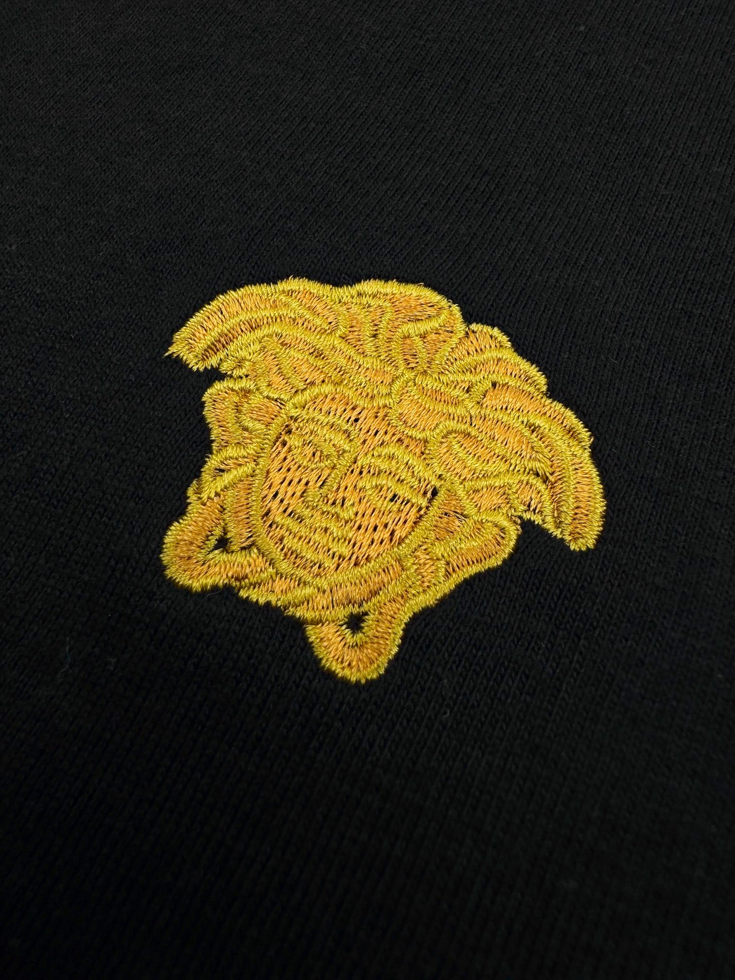 2026 New Ve Short-Sleeved Shirt with Gold Logo Embroidery (25166-A05)