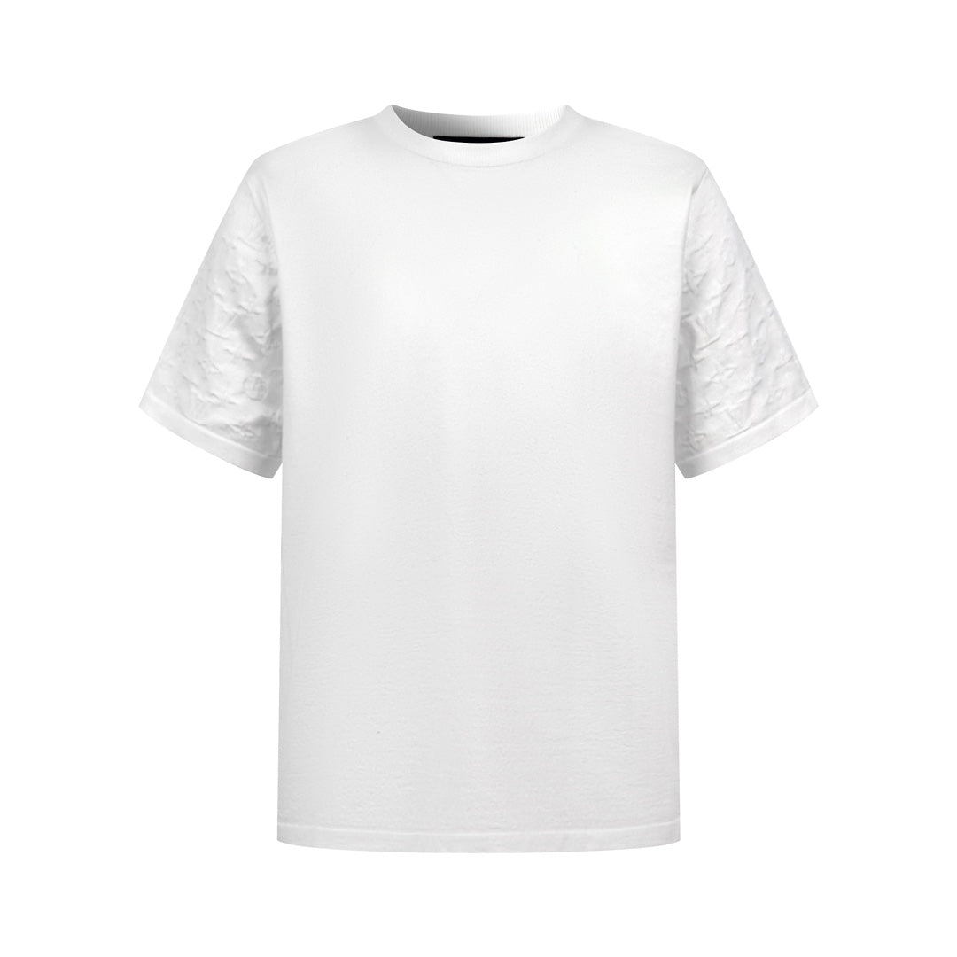 2026 New Arrival: LY Jacquard-Embossed Short-Sleeved Knit Top (25180-A45)