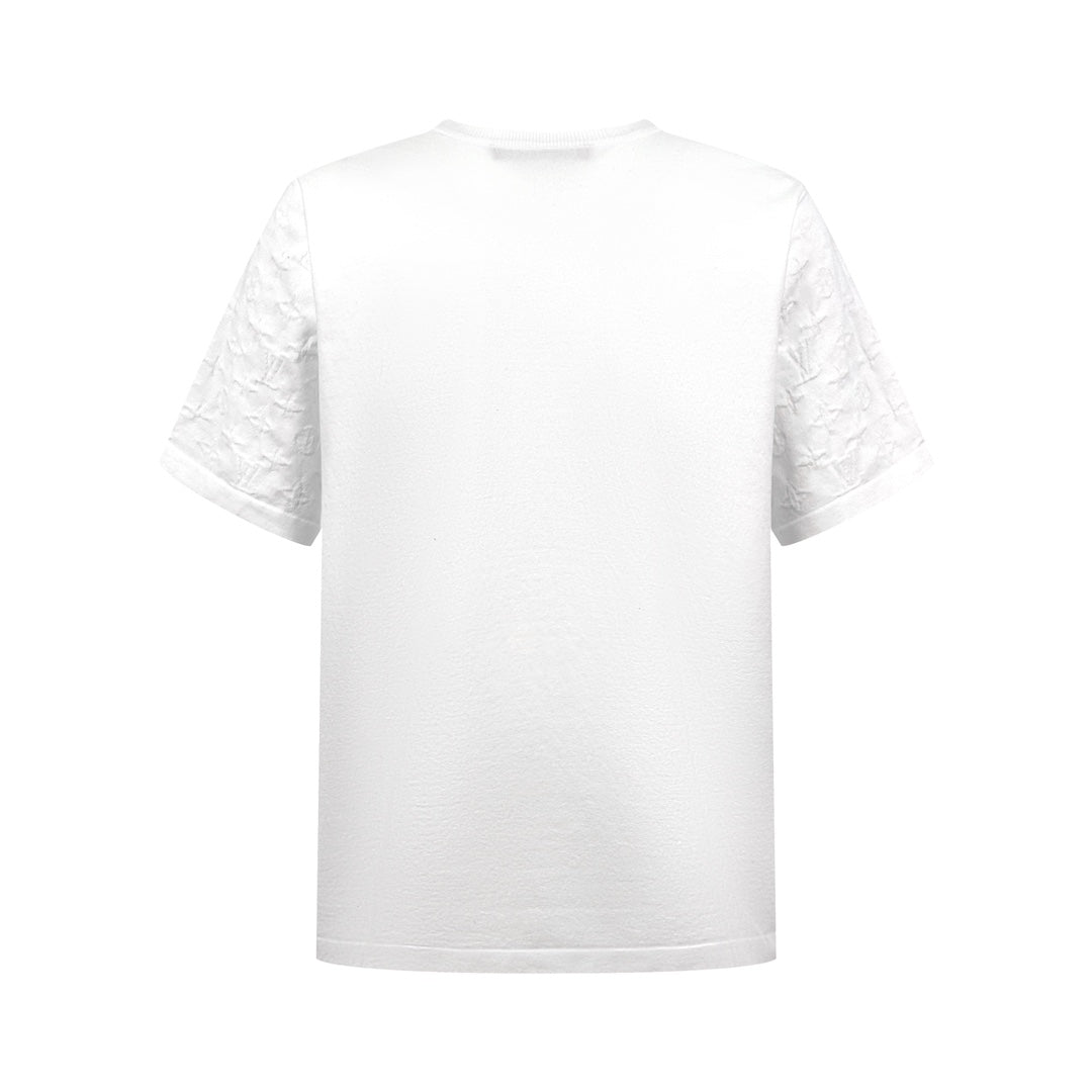 2026 New Arrival: LY Jacquard-Embossed Short-Sleeved Knit Top (25180-A45)