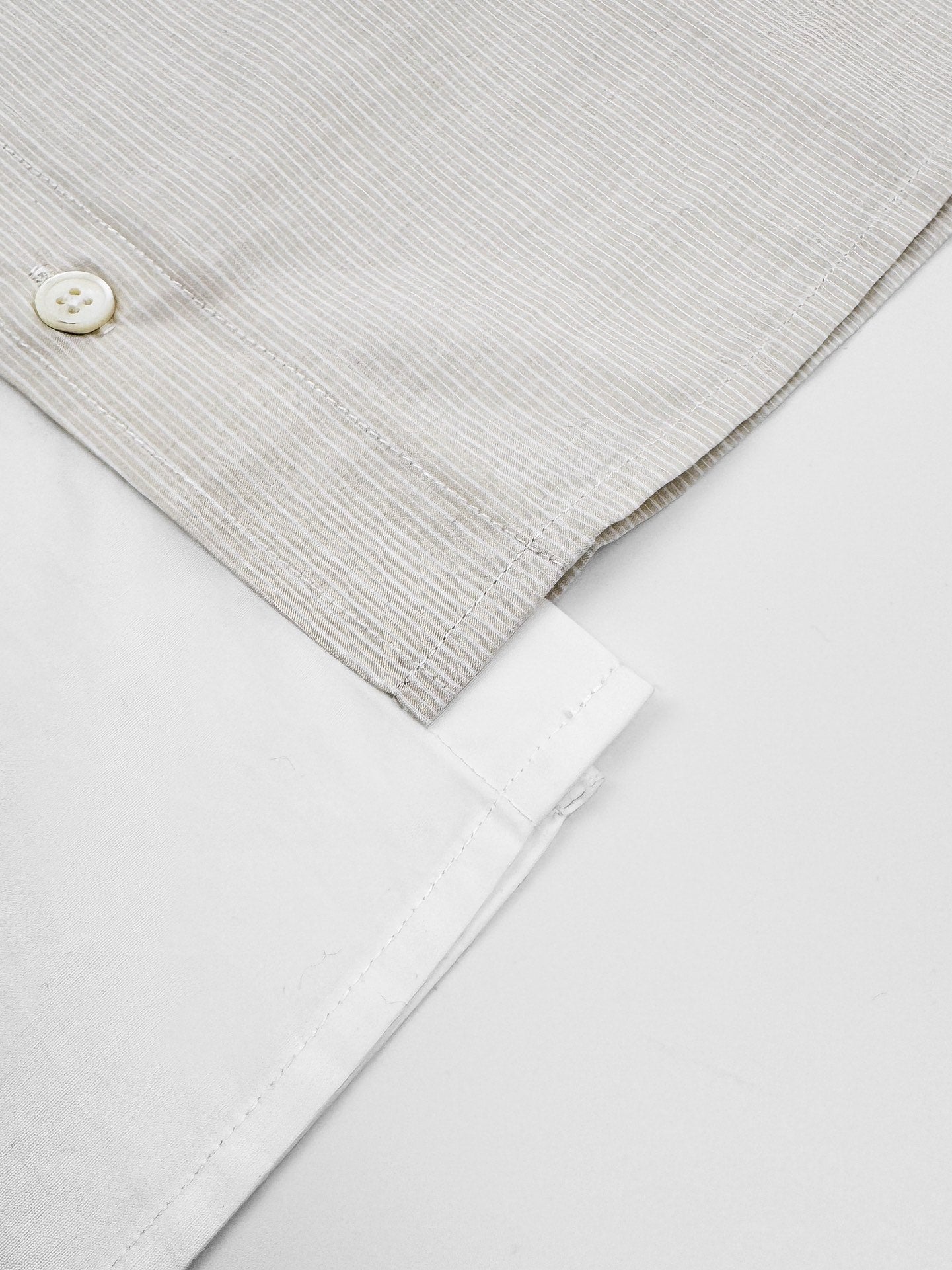 2026 New Mai Digital Print Colour-Block Shirt (25245-A80)