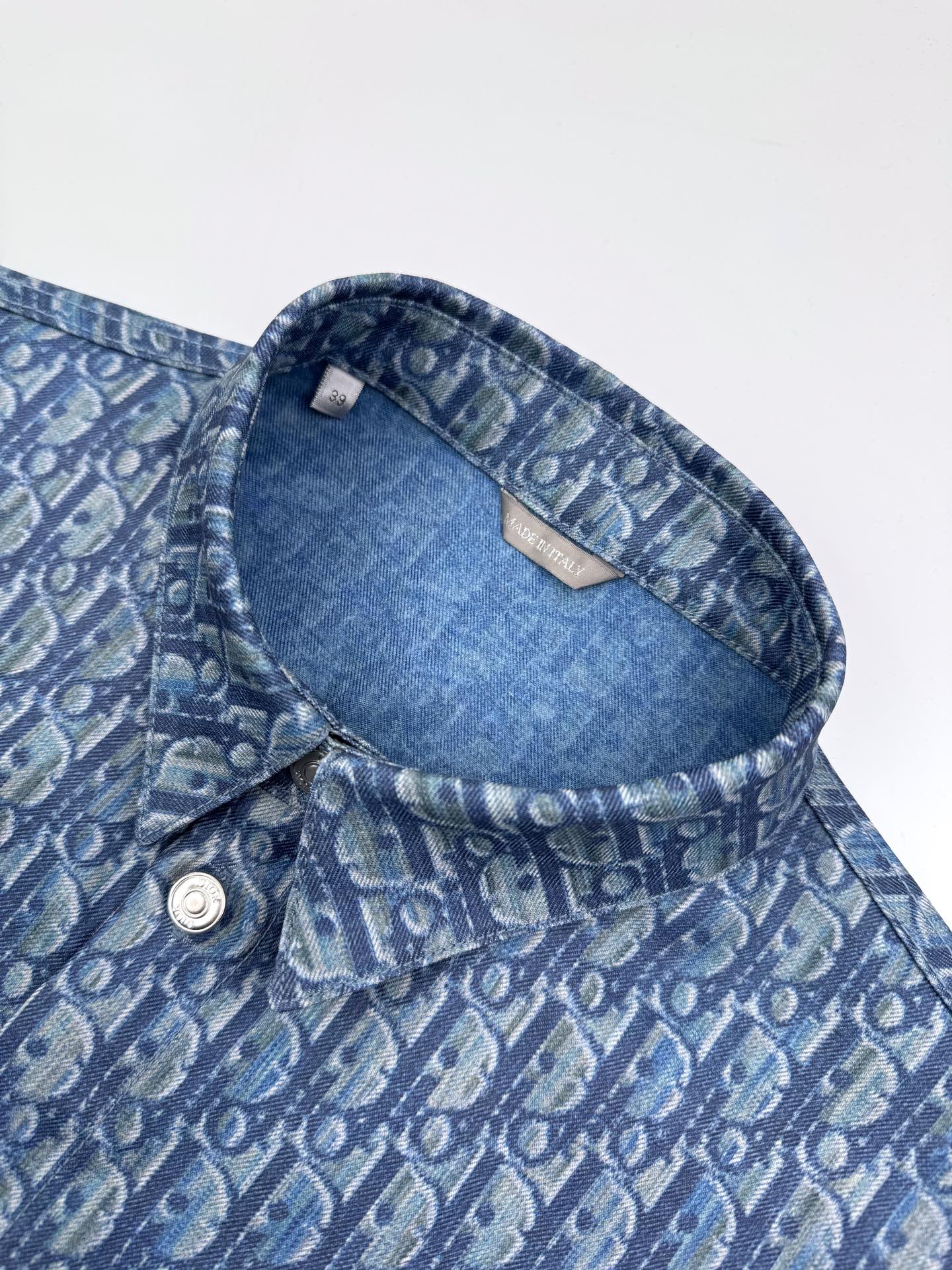 2026 New CD All-over Print Short-Sleeve Shirt (25309-A90)