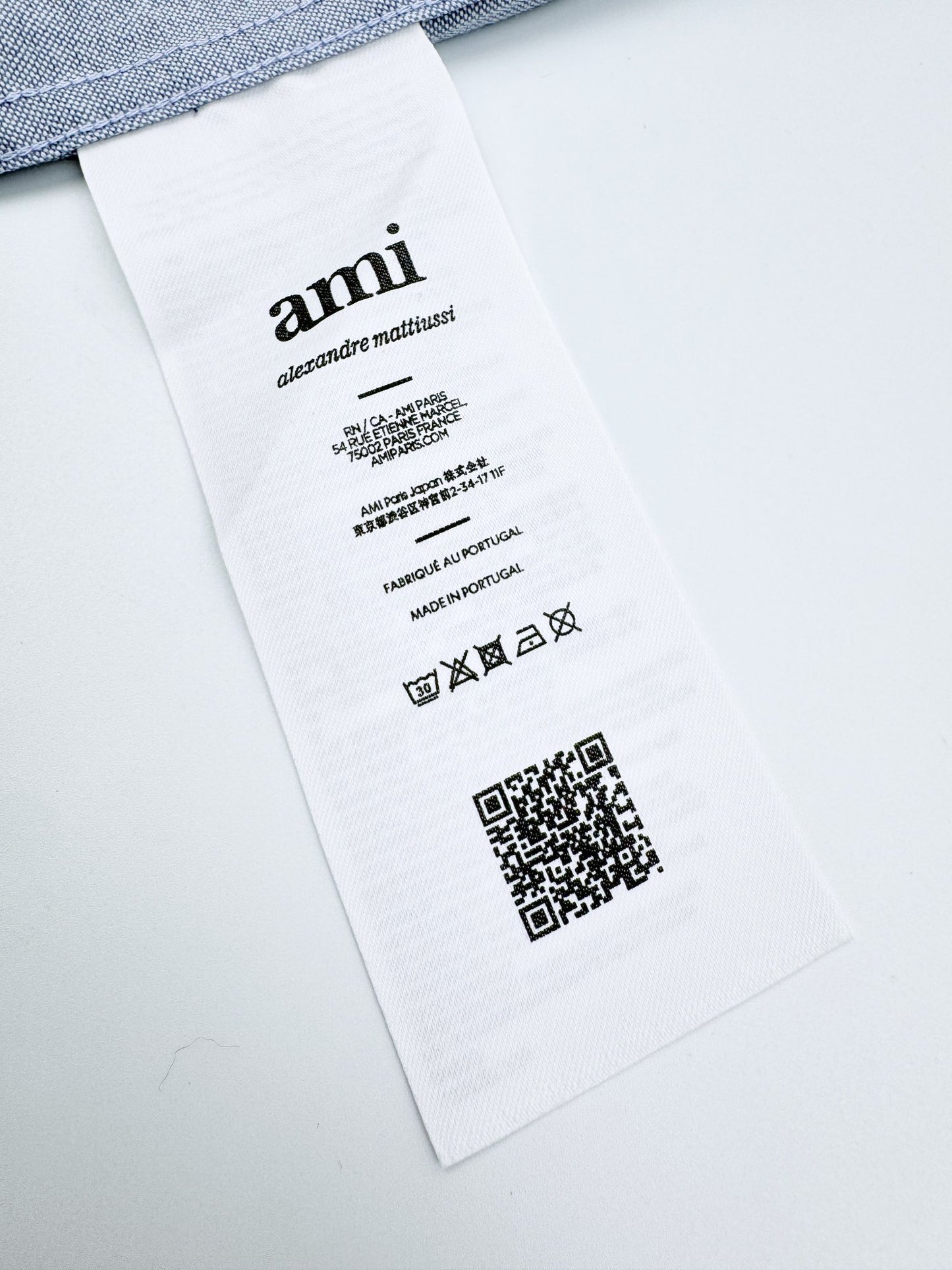 2026 New Heart A Embroidered Box-Cut Shirt (MM066-A55)