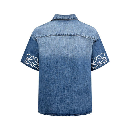 2026 New Way Denim Short-Sleeved Shirt (MM095-B35)