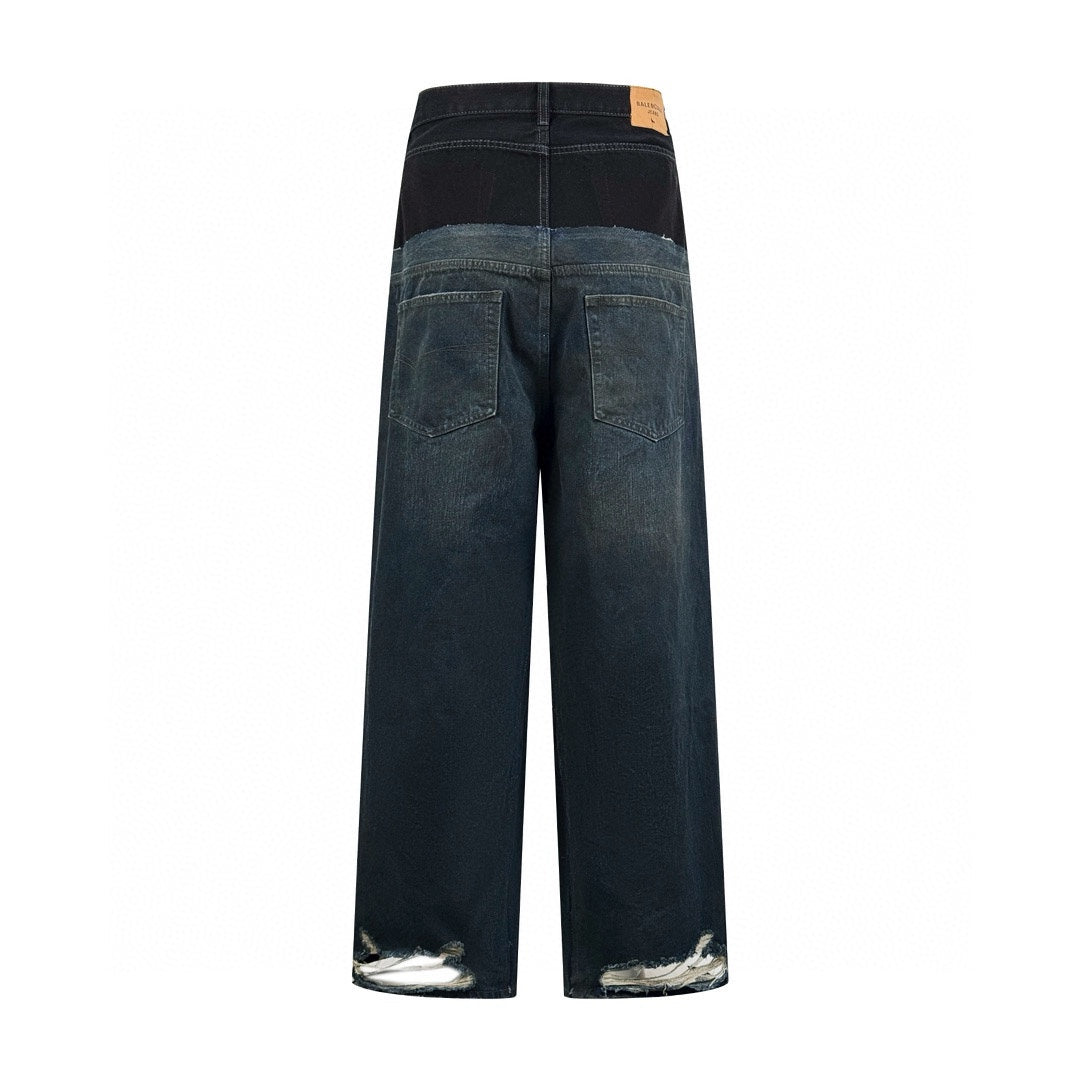 2026 New Balen Patch-Pocket Jeans (MM027-C30)