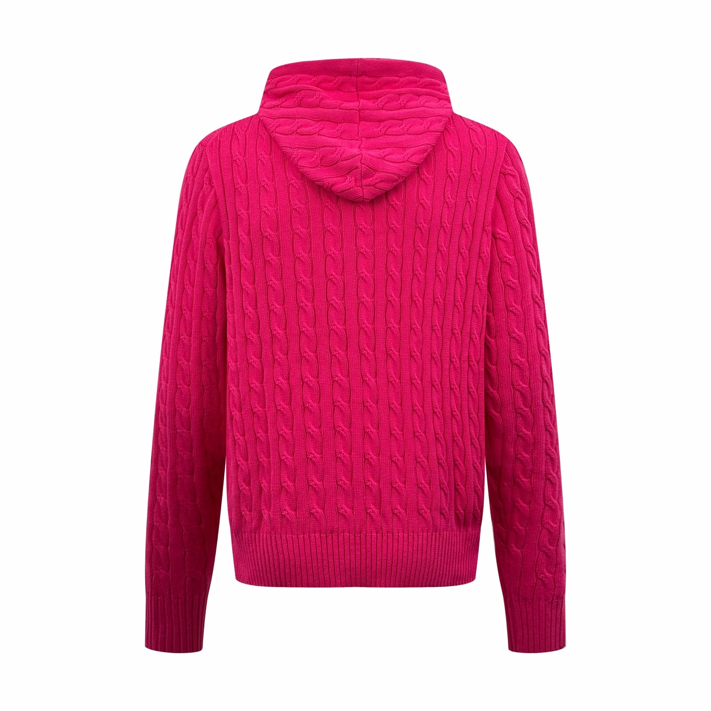 2026 New RL Embroidered Cowl-Neck Cable-Knit Jumper (CC921-B60)