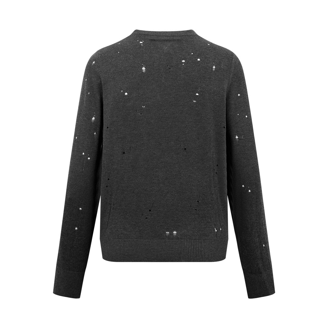 2026 New Mai Digital Lace-Effect Jumper (25287-B25)