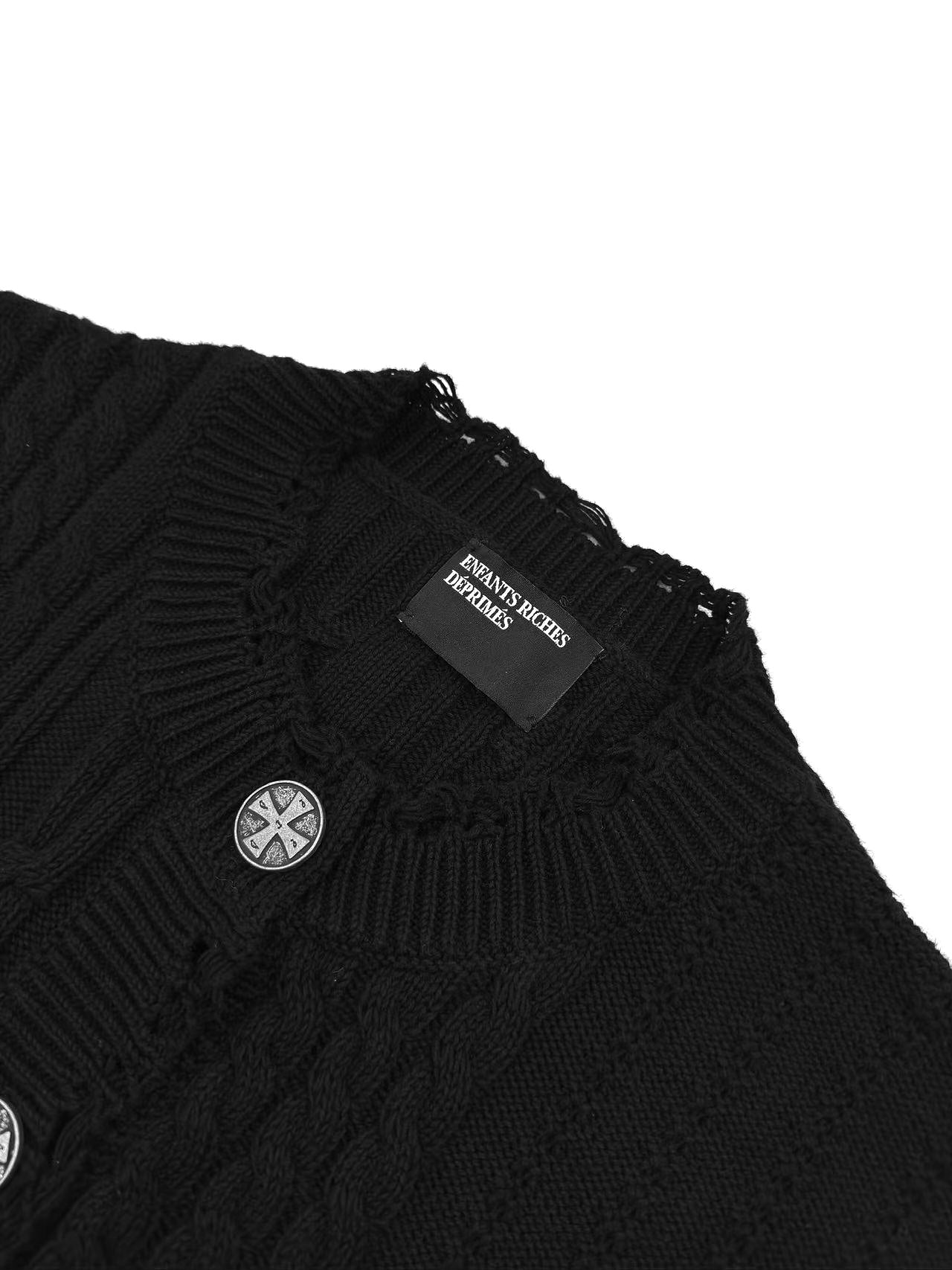 2026 New Arrival ERD Cable-Knit Cardigan (25356-B50)