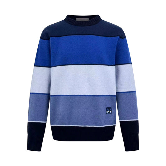 2026 New Arrival CD Patchwork Colour-Block Sweater (25333-B45)