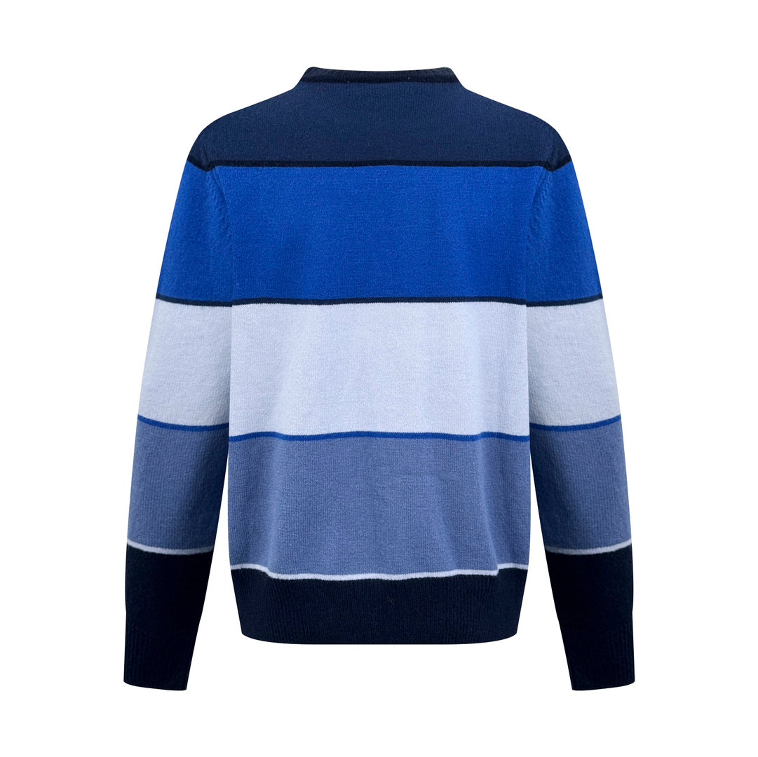 2026 New Arrival CD Patchwork Colour-Block Sweater (25333-B45)