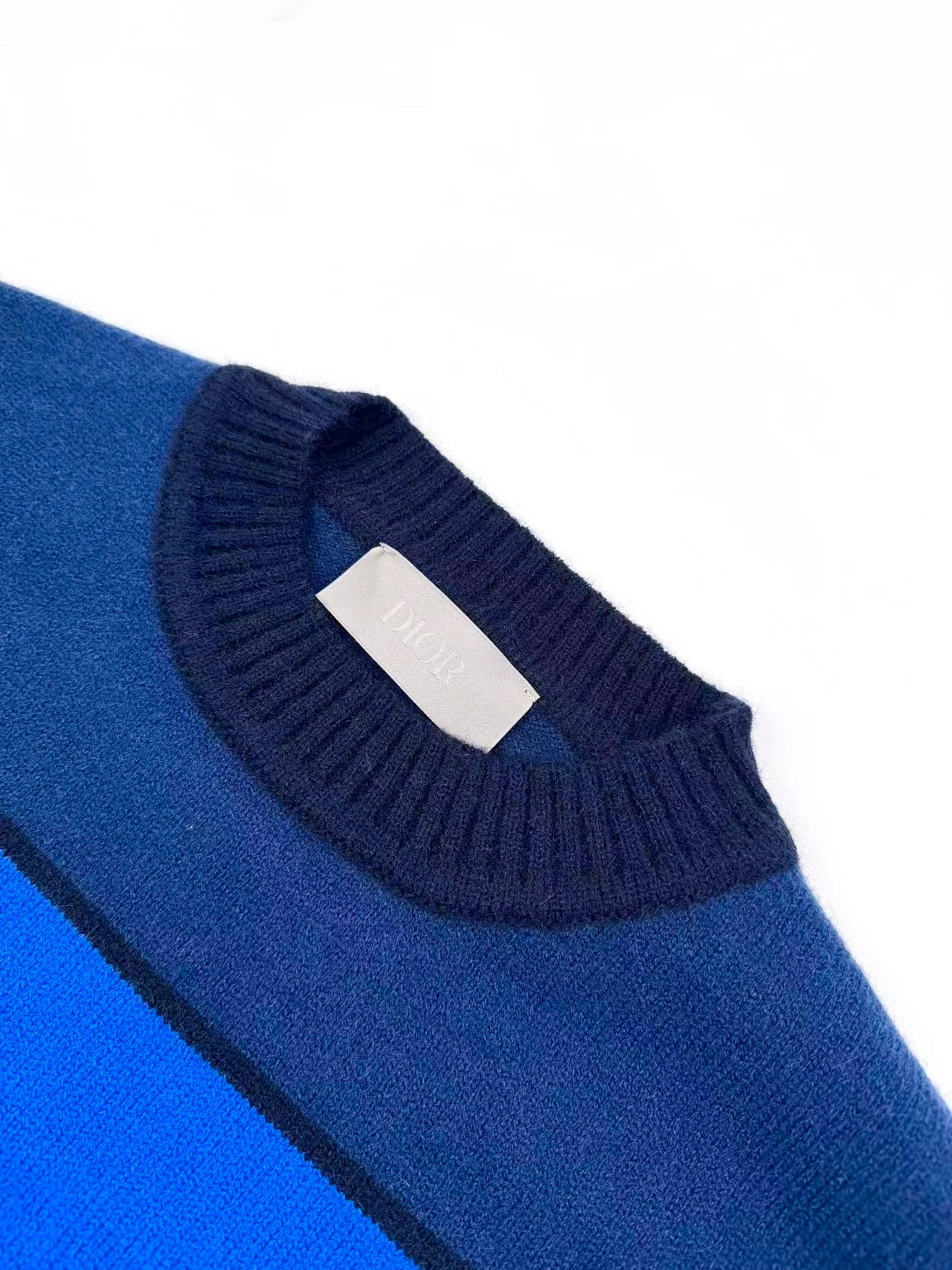 2026 New Arrival CD Patchwork Colour-Block Sweater (25333-B45)