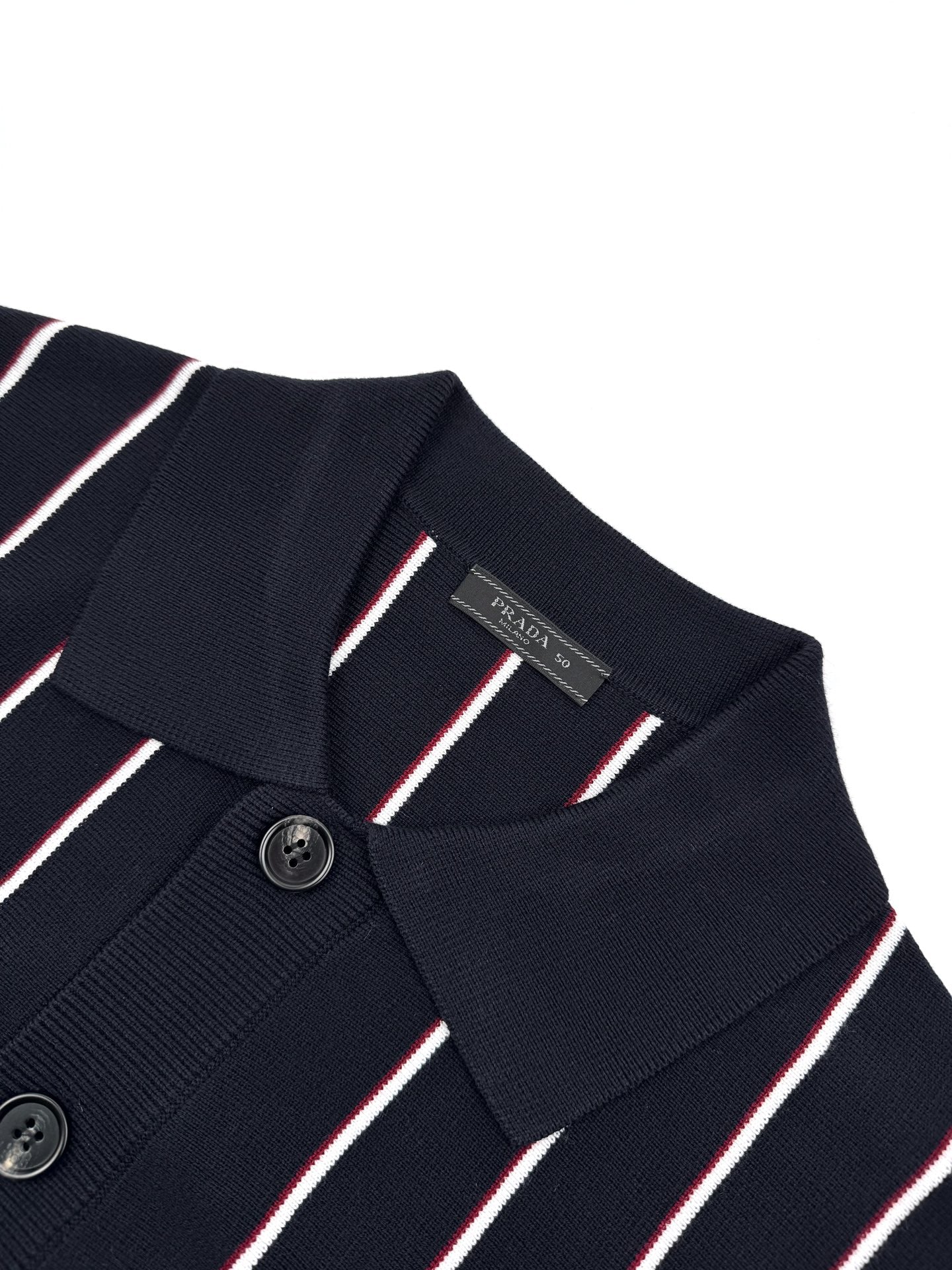 2026 New Triangle Brand Striped Embroidered Long-Sleeved Jumper (25318-B95)