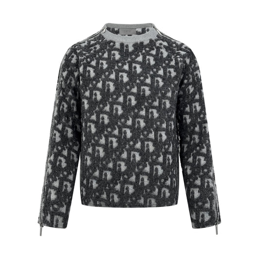 2026 New Arrival CD Jacquard Zip-Up Jumper (25305-C20)