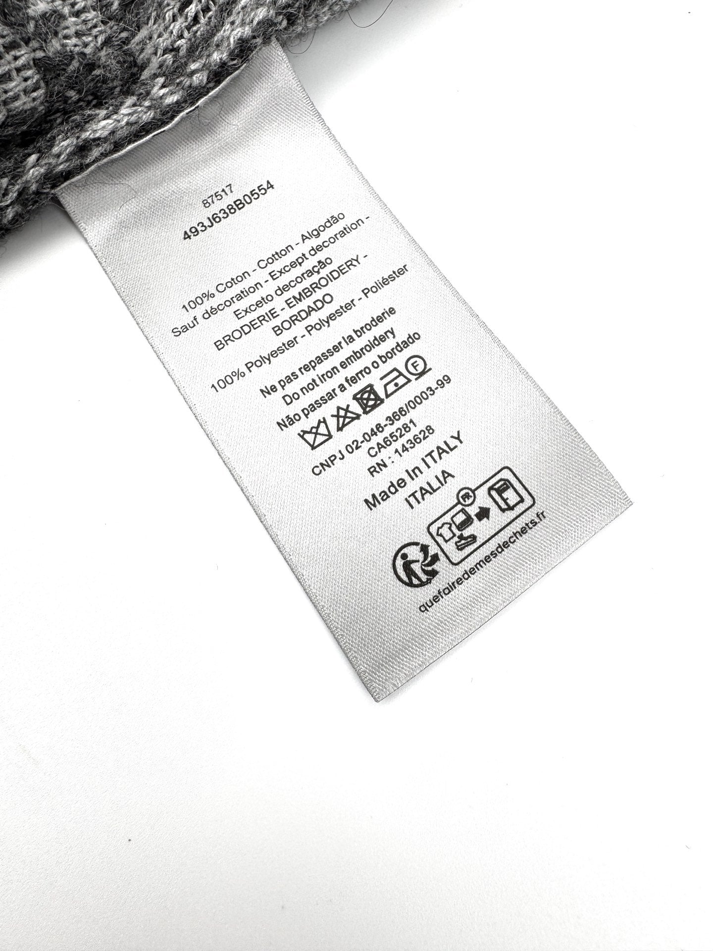 2026 New Arrival CD Jacquard Zip-Up Jumper (25305-C20)