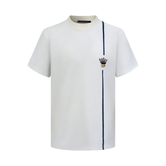 2026 New LY Logo Crown Short-Sleeved T-Shirt (AA552-A20)