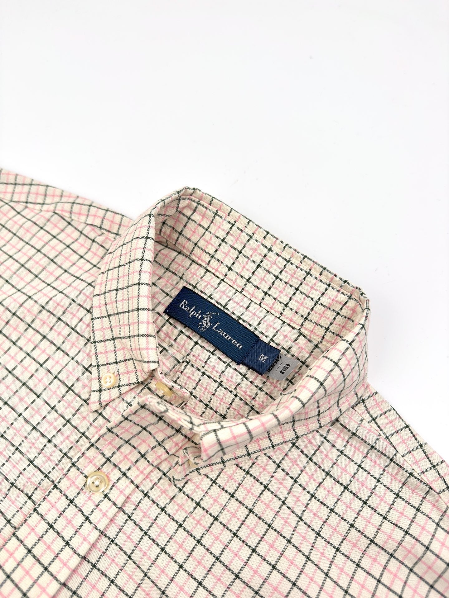 2026 New RL Embroidered Check Shirt (CC951-B35)