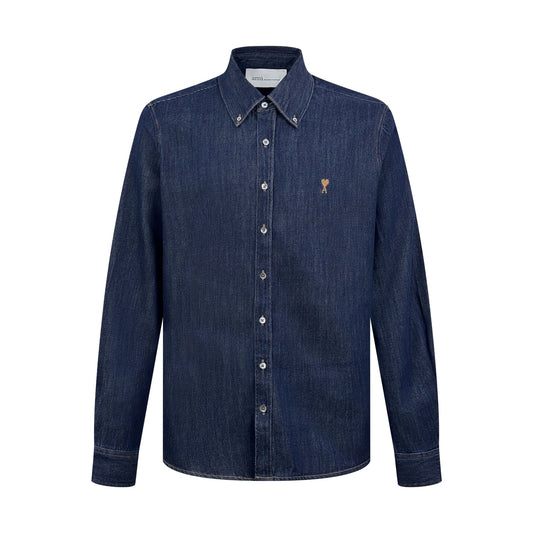 2026 New Heart A Embroidered Denim Shirt (BB790-B45)