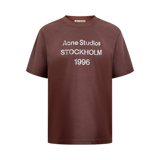 2026 New Acn Short-Sleeved T-Shirt with Distressed Printed Logo (CC953-A15)