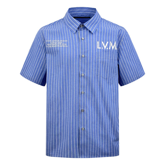 2026 New LY Logo Pocket Short-Sleeve Shirt (BB805-A85)