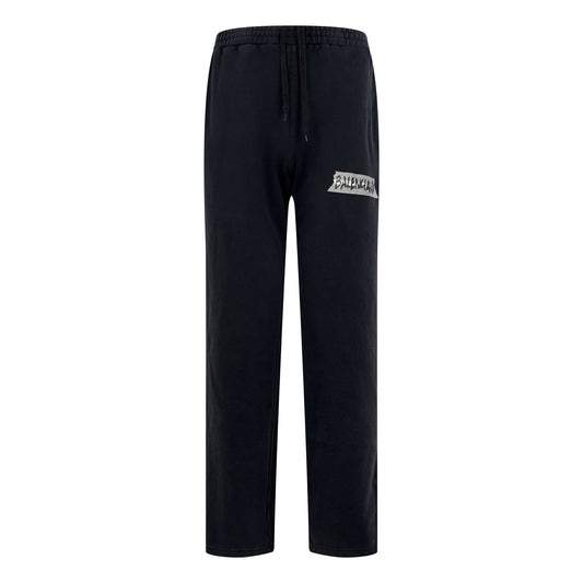 2026 New Model Balen Distressed Printed Letter Pants (BB748-B25)