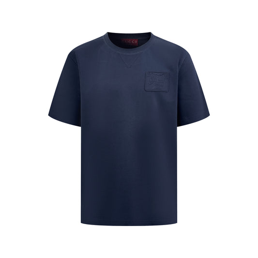 2026 New GU Embroidered Short-Sleeved T-Shirt (AA565-A15)