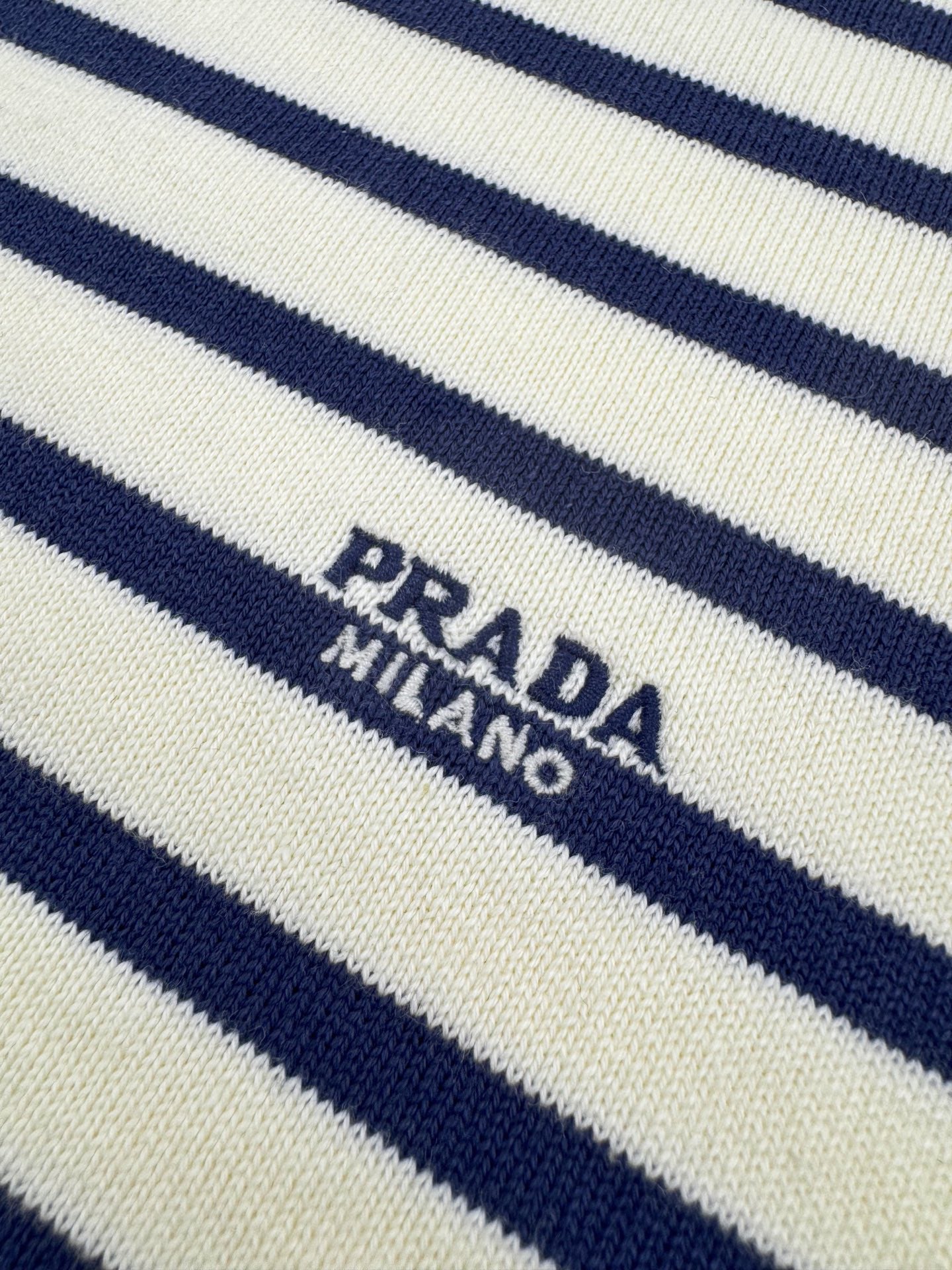 2026 New Triangle Brand Embroidered Striped Short-Sleeved Jumper (CC965-A75)