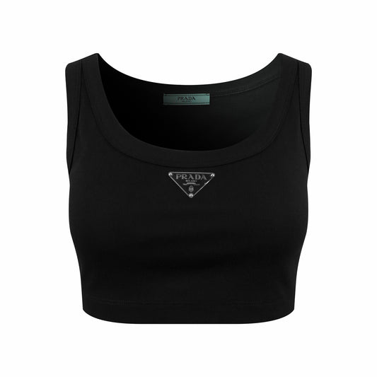 2026 Women’s Triangle Brand Short-Sleeve Tank Top (FF710)