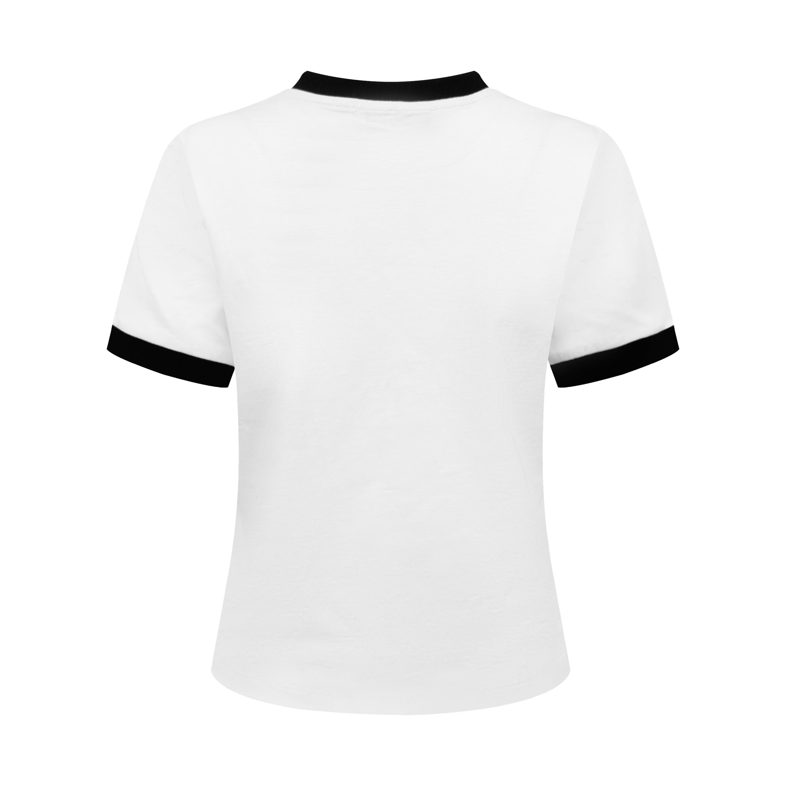 2026 Women's Patchwork Embroidered Short-Sleeved T-Shirt (FF704