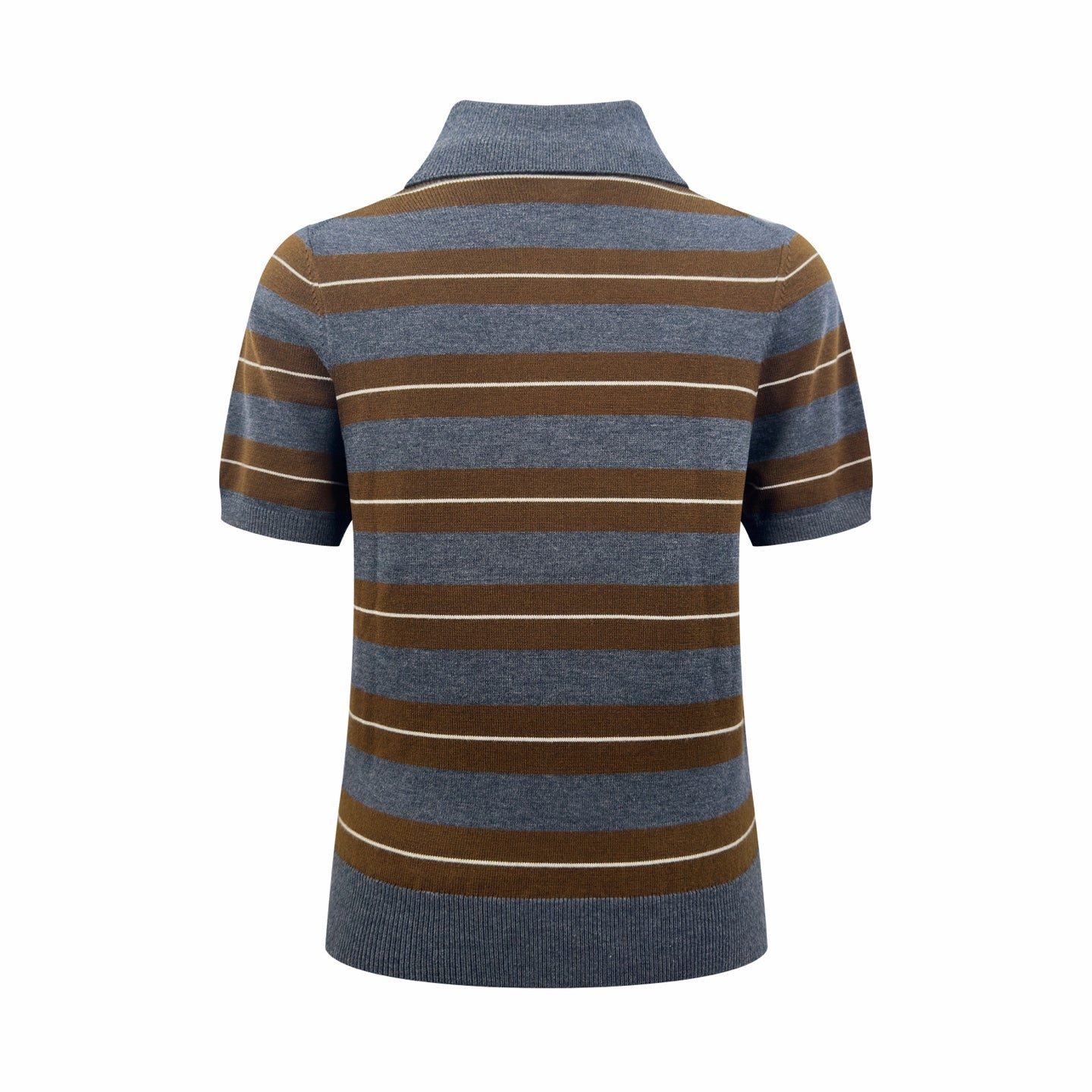 2026 Women’s MM Logo Jacquard Striped Jumper  (FF711)