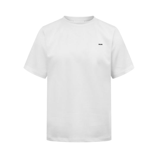2026 New Triangle Brand Logo Embroidered Short-Sleeved T-Shirt (CC954-A10)