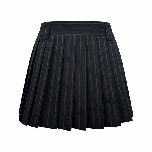 2026 Women’s MM Patchwork Embroidered Striped Skirt (FF706)
