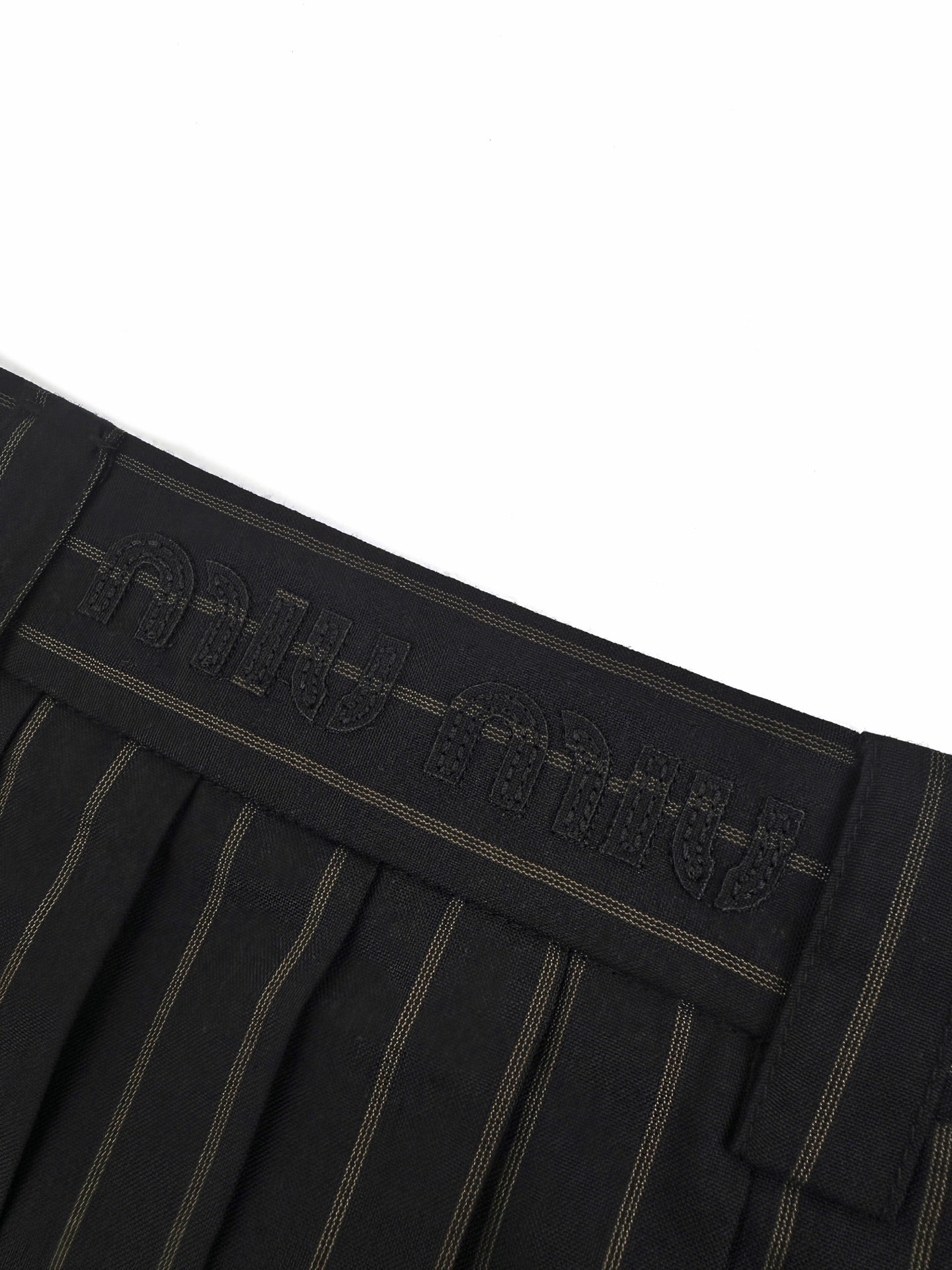 2026 Women’s MM Patchwork Embroidered Striped Skirt (FF706)