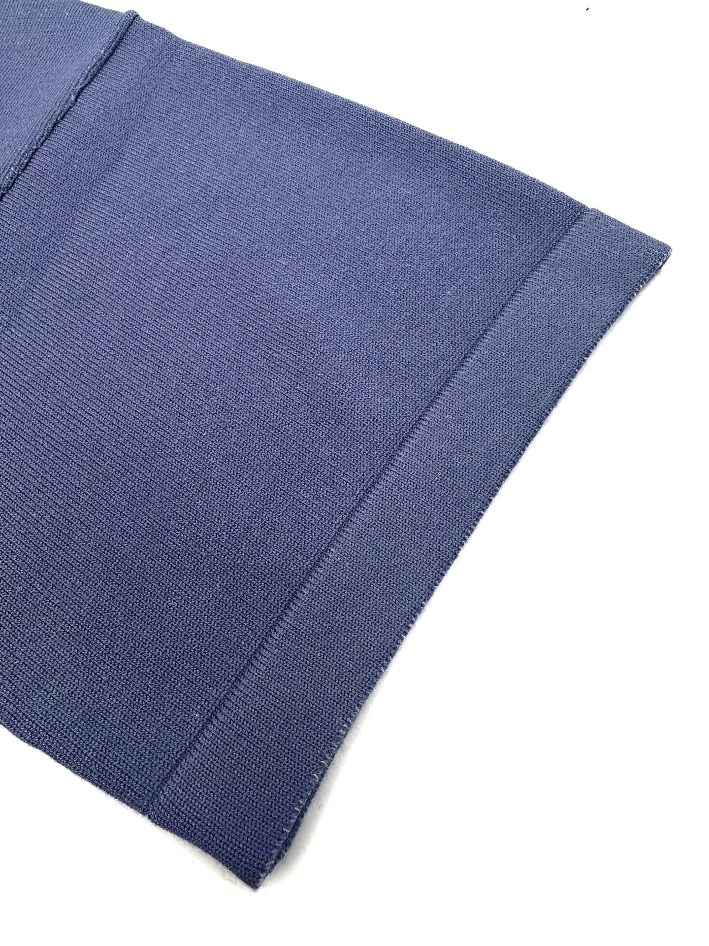 2026 New Triangle Brand Besticktes Poloshirt aus Wollmischung mit Reißverschluss vorne (25127-A70)