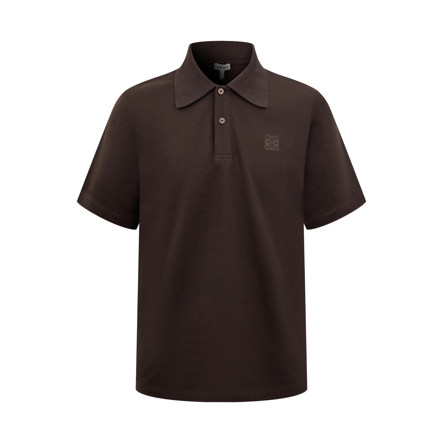 2026 New Triangle Brand Besticktes Poloshirt aus Wollmischung mit Reißverschluss vorne (25127-A70)