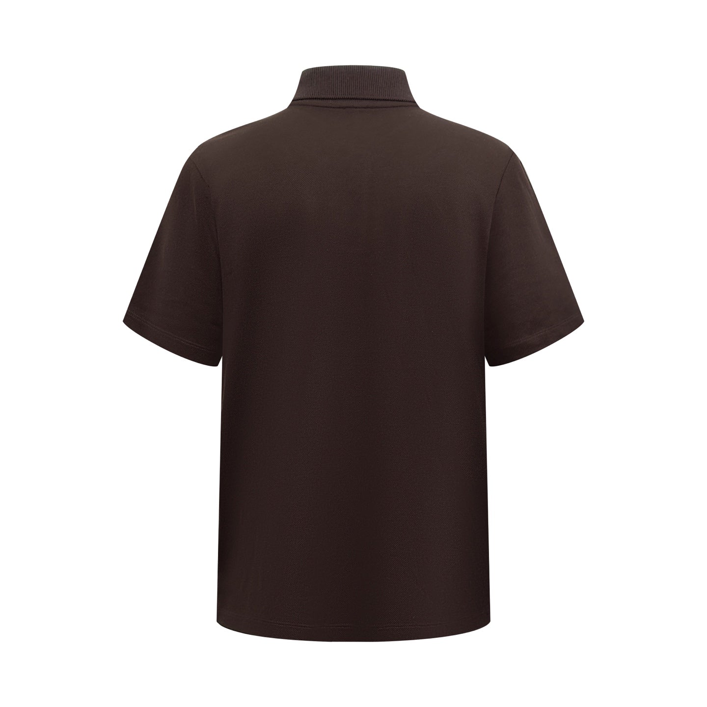 2026 New Triangle Brand Besticktes Poloshirt aus Wollmischung mit Reißverschluss vorne (25127-A70)