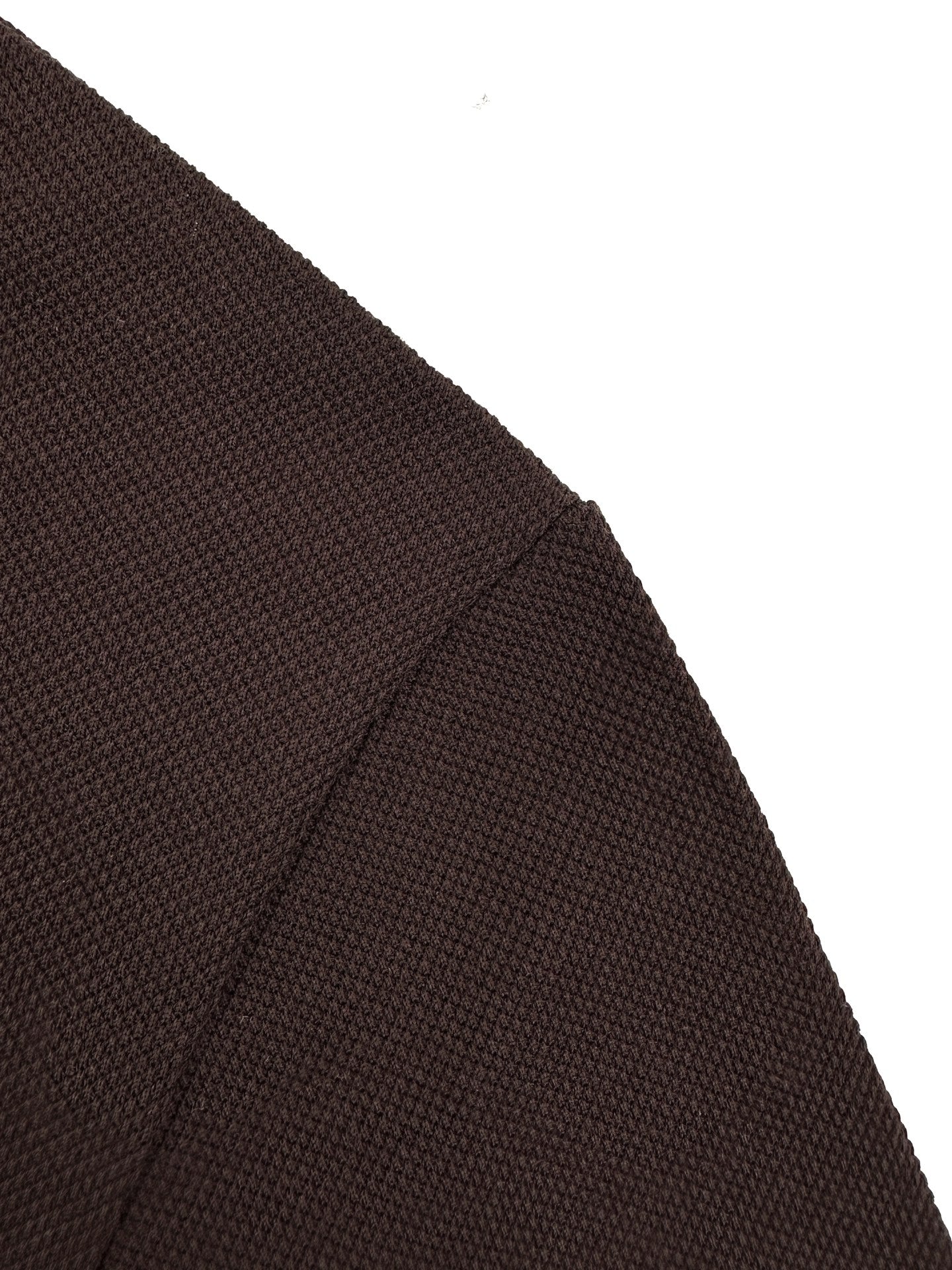 2026 New Triangle Brand Besticktes Poloshirt aus Wollmischung mit Reißverschluss vorne (25127-A70)