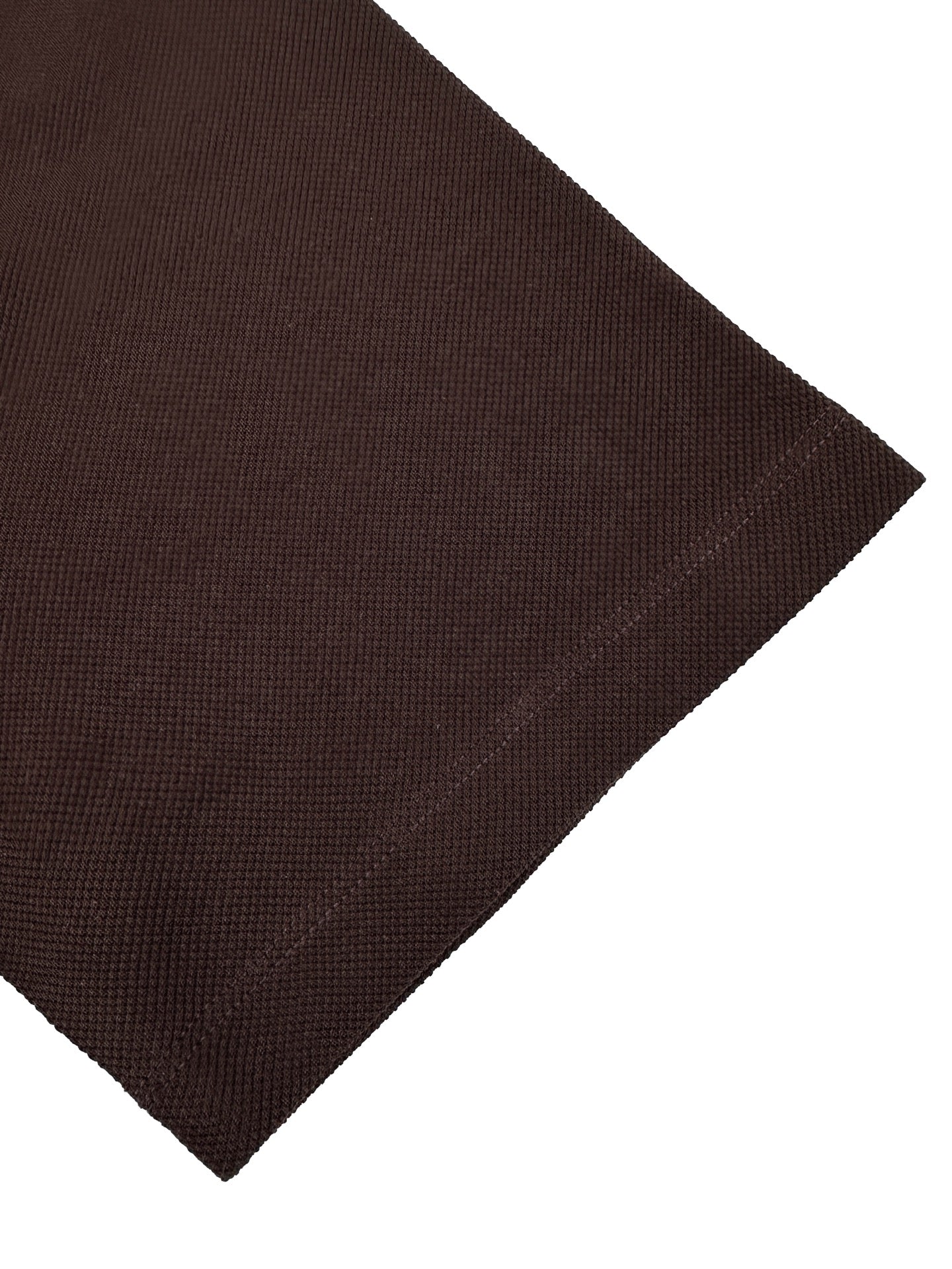 2026 New Triangle Brand Besticktes Poloshirt aus Wollmischung mit Reißverschluss vorne (25127-A70)
