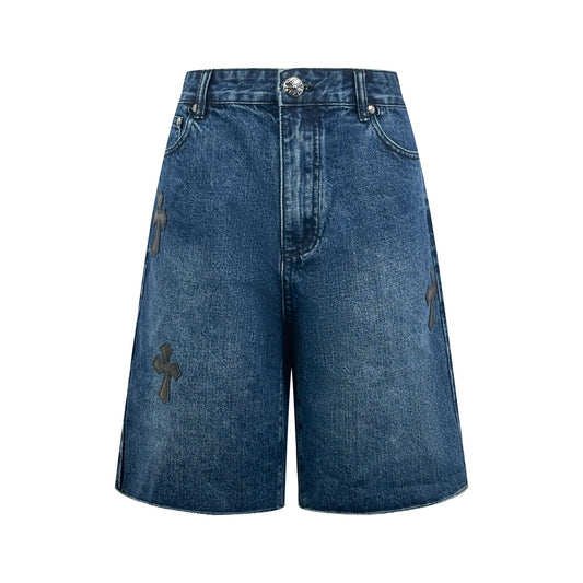2026 New CH Cross Logo Denim Shorts (BB816-B15)