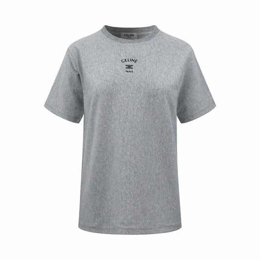 2026 Women’s Ce Logo Embroidered Short-Sleeved T-Shirt (EE406)