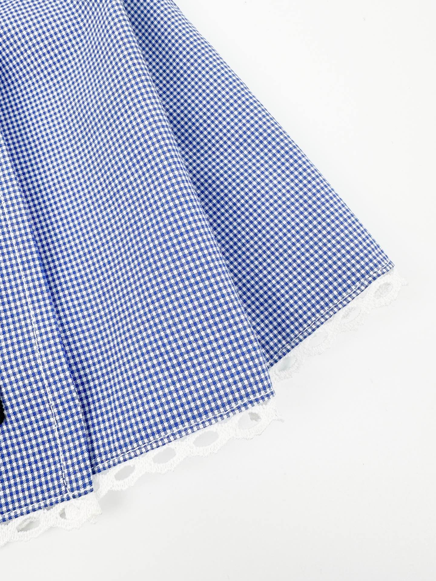 2026 Women’s MM Logo Check Skirt (FF724)