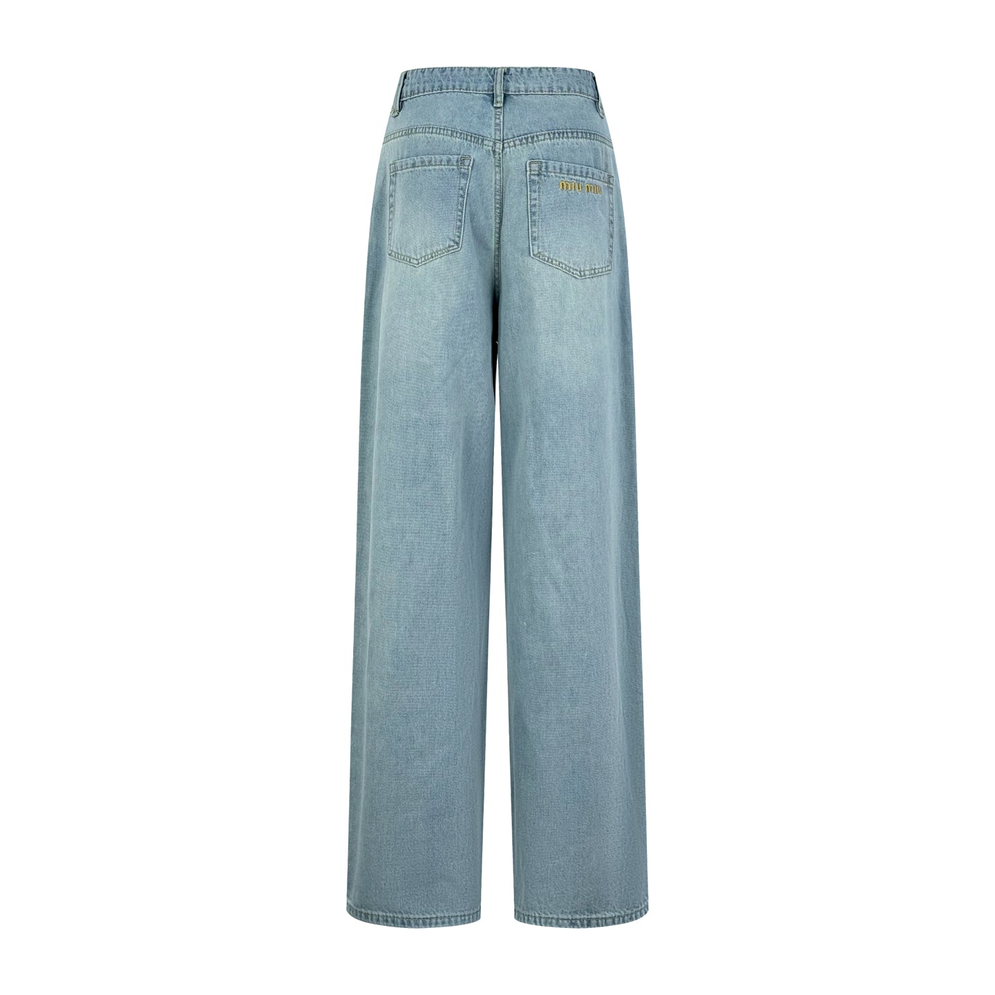 2026 Women’s MM Embroidered Logo Jeans  (EE410)