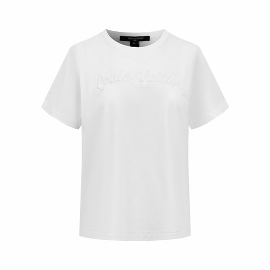 2026 Women’s LY Logo Embroidered Short-Sleeved T-Shirt (EE409)
