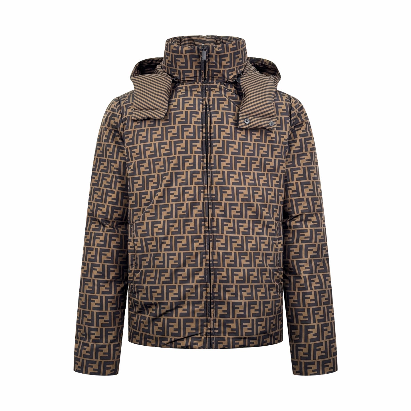2026 New FF Reversible Hooded Down Jacket (25352-E60)