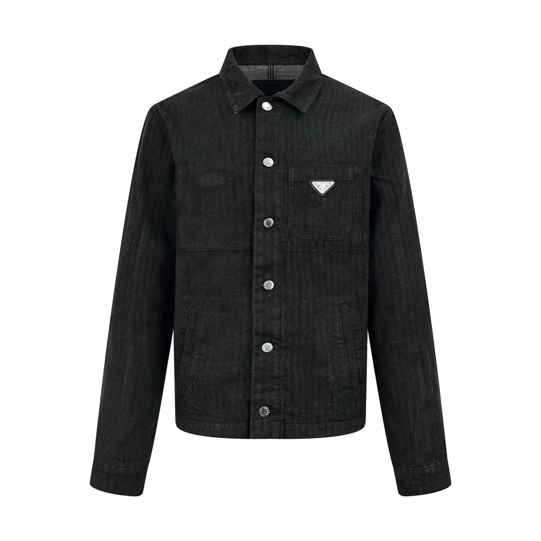 2026 New Triangle Brand Denim Jacket (MM070-B80)