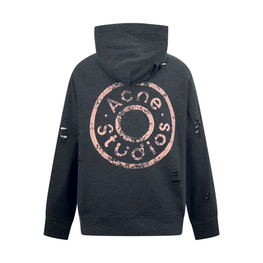 2026 New Acn Distressed Logo Zip-Up Jacket with Holes (25303-B75)