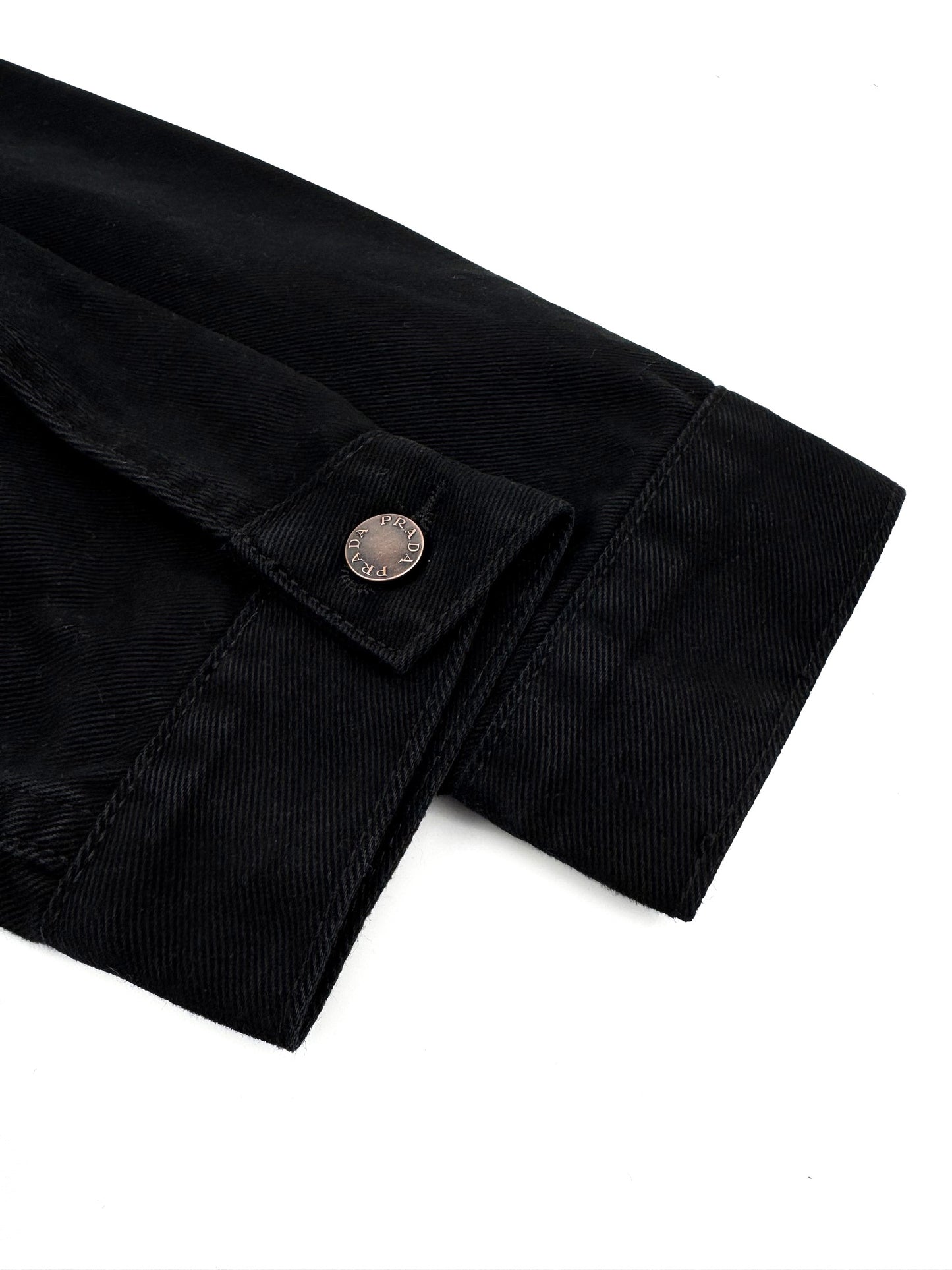 2026 New Triangle Brand Logo Denim Jacket (25301-B80)