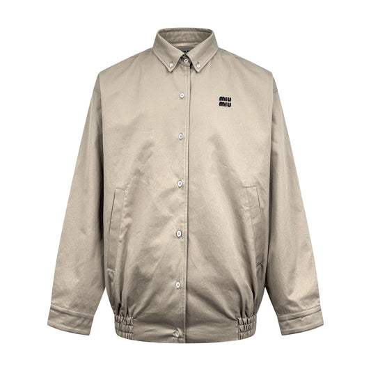 2026 New MM Embroidered Button-Up Jacket (25250-C25)