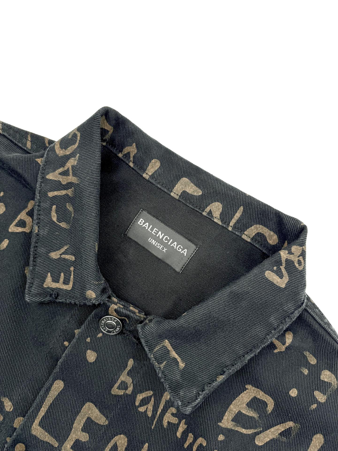 2026 New Balen Washed All-Over Print Jacket (24056-C30)