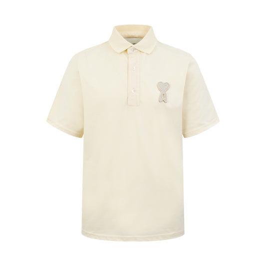 2026 New Heart A Crocheted Heart Polo Shirt (CC959-A45)