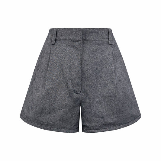 2026 Women’s Triangle Brand Logo Label Shorts (FF725)