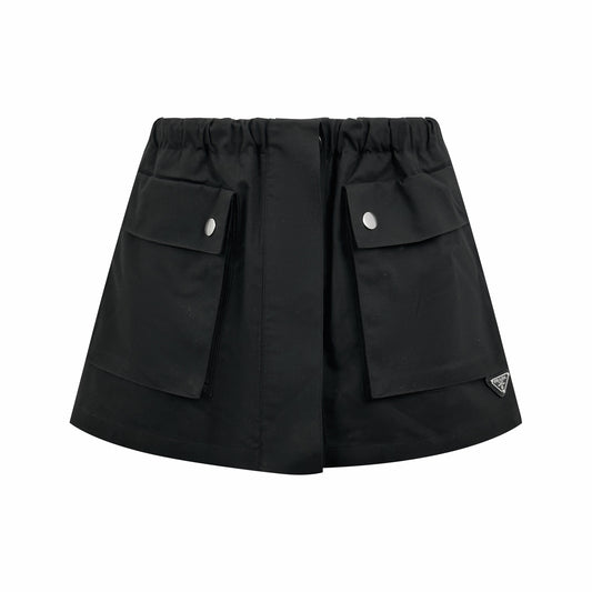 2026 Women’s Triangle Brand Pocket Mini Skirt (FF729)